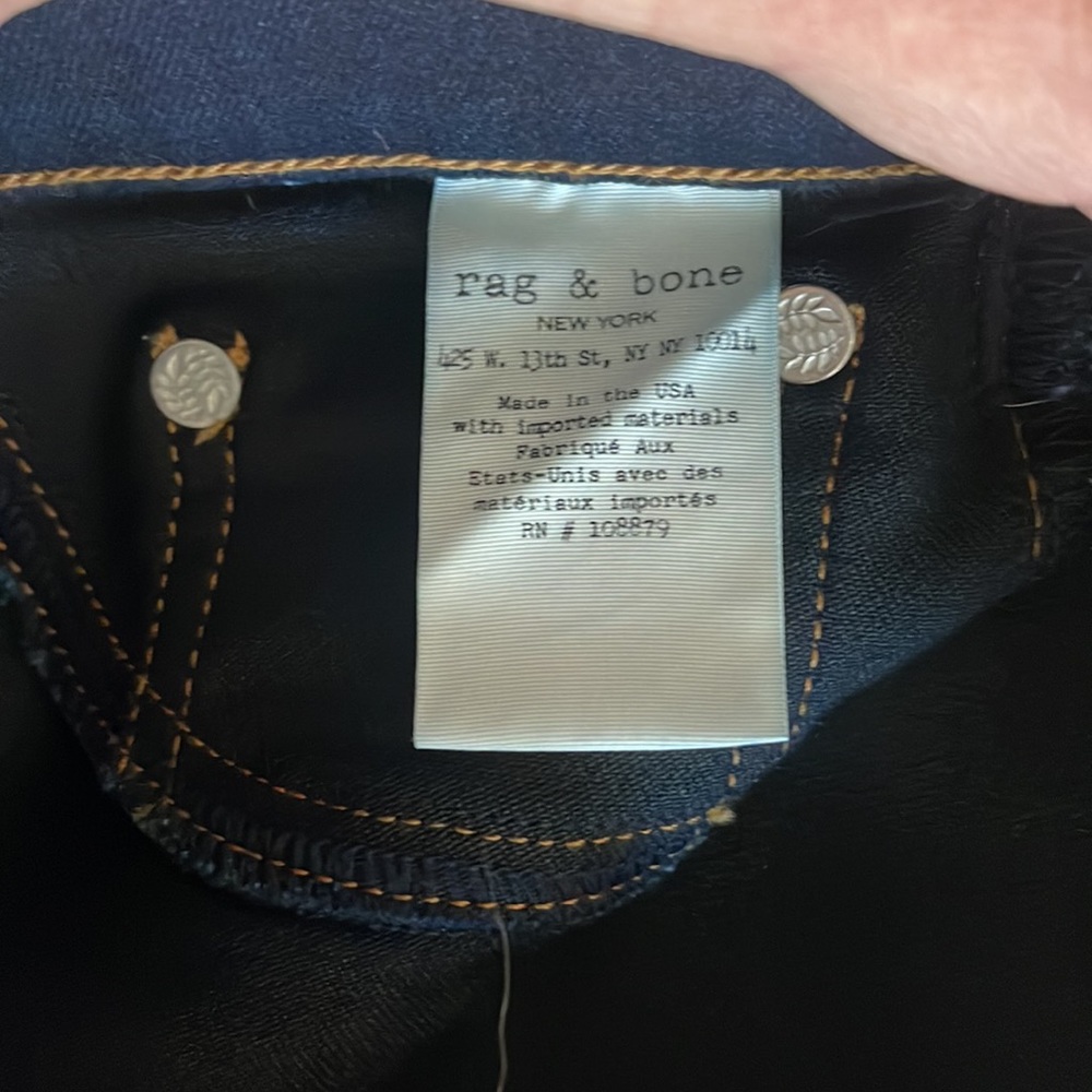 Rag n’ Bone jeans size 28 - Picture 3 of 3